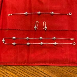 Elegant Silver 925 Jewelry Set